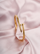 Golden Nail Bracelet