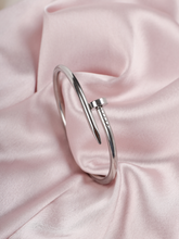 Silver Nail Bracelet