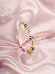 Evil Eye Cable Bracelet