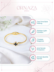 Black Clover Charm Bracelet