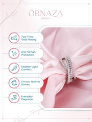 Silver Twist of Grace Ring