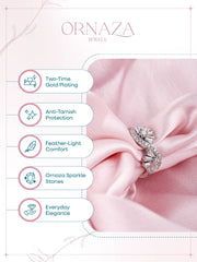 Radiant Crown Ring – Silver Edition