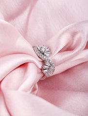 Radiant Crown Ring – Silver Edition