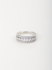 Twilight Spark Silver Ring