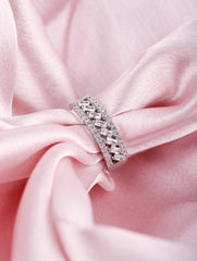 Twilight Spark Silver Ring