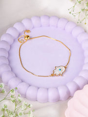 Hamsa Evil Eye Bracelet