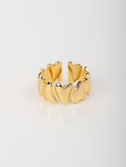 Bold Wave Statement Ring