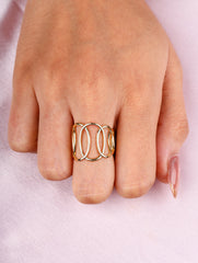 Open Oval Chic Ring