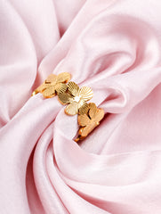 Golden Blossom Ring