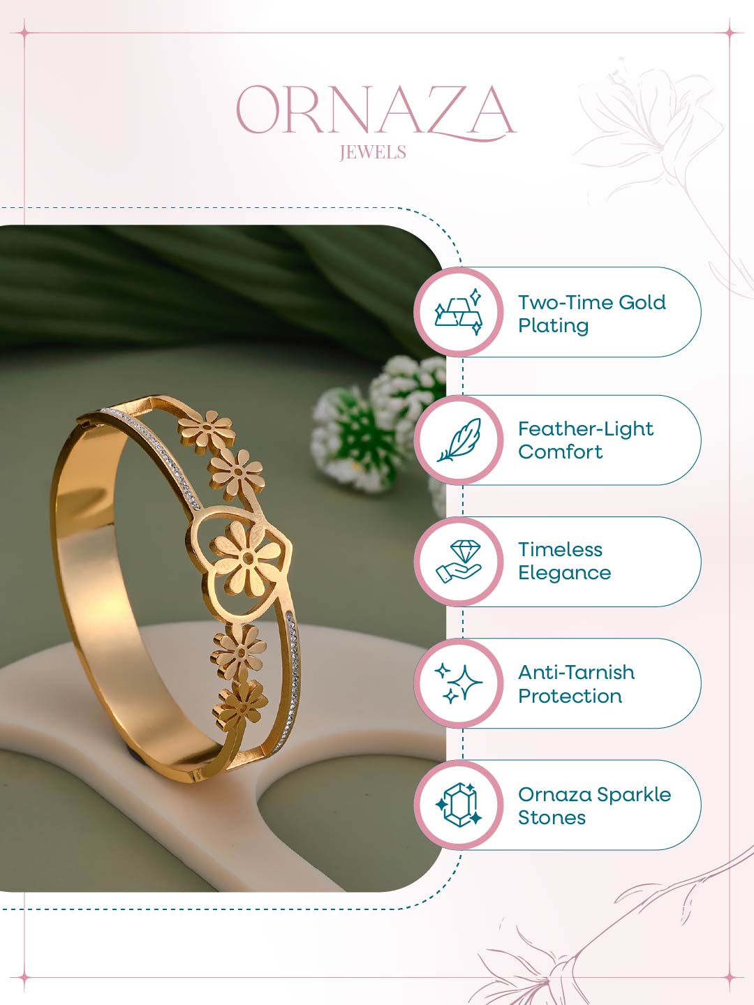 Florina Bloom Women’s Bracelet