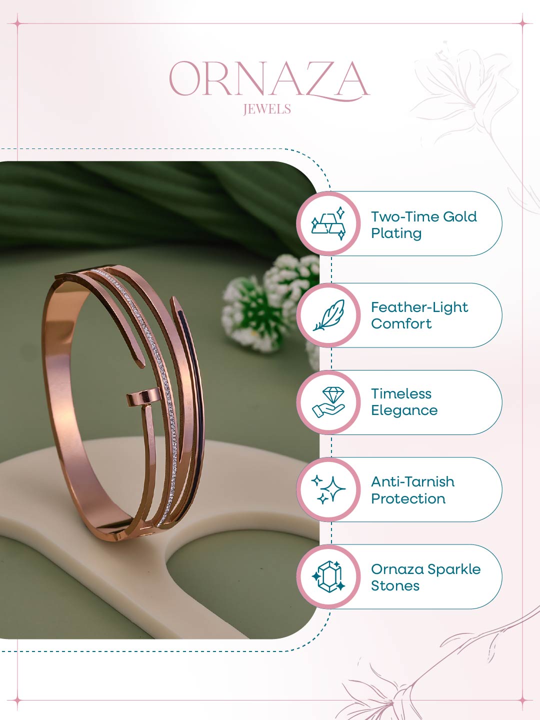 Aurelia Line Women’s Bracelet