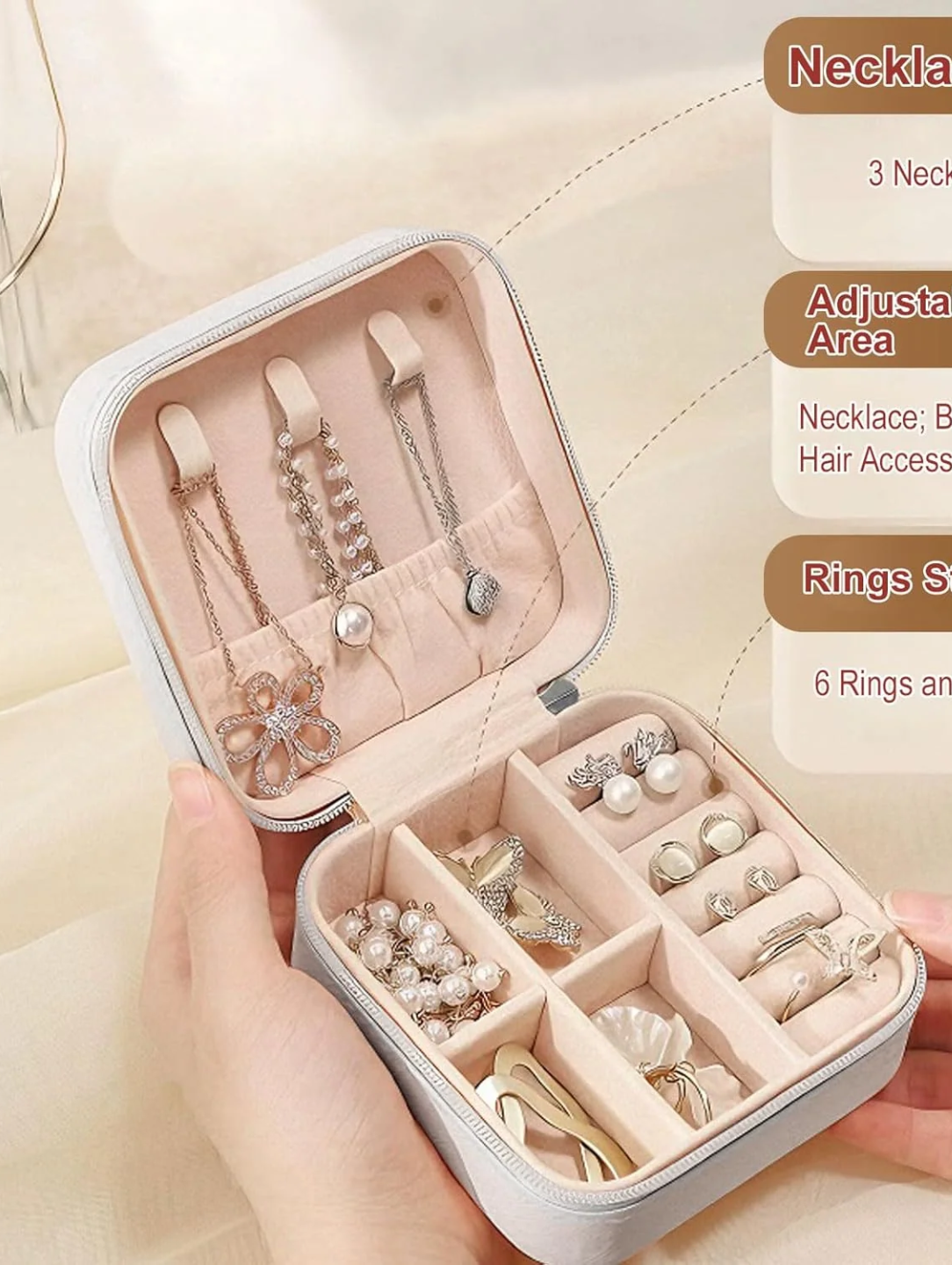 Mini Jewellery Organizer Box