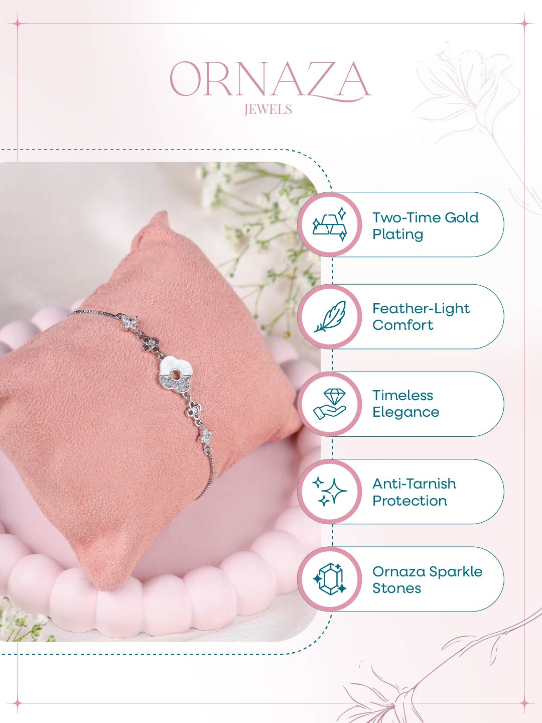 Blossom Charm Bracelet