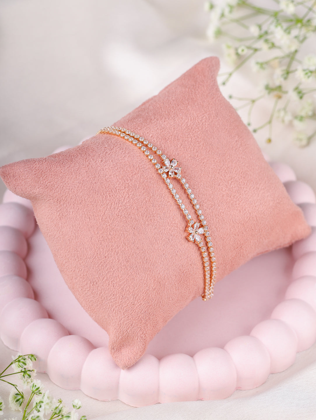 Twin Bloom Bracelet