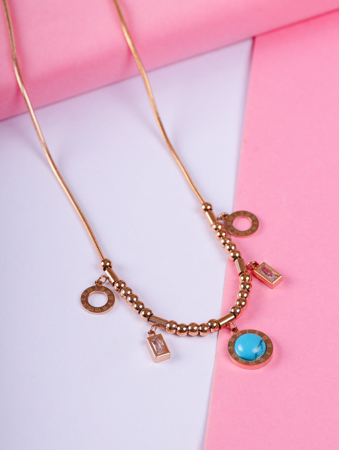Roman Charm Choker Necklace