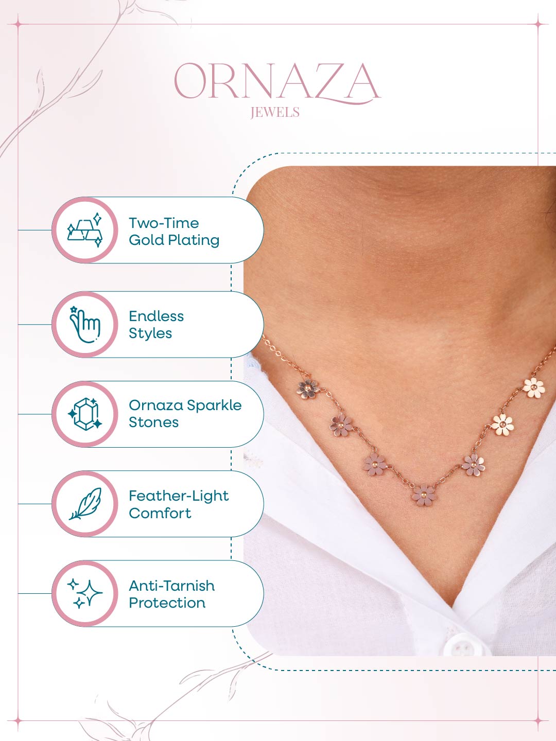 Blossom Chain Necklace
