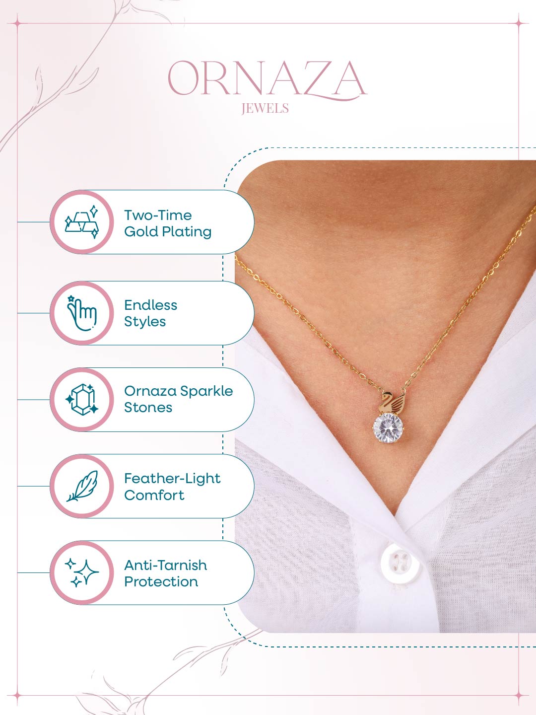 Swan Elegance Necklace