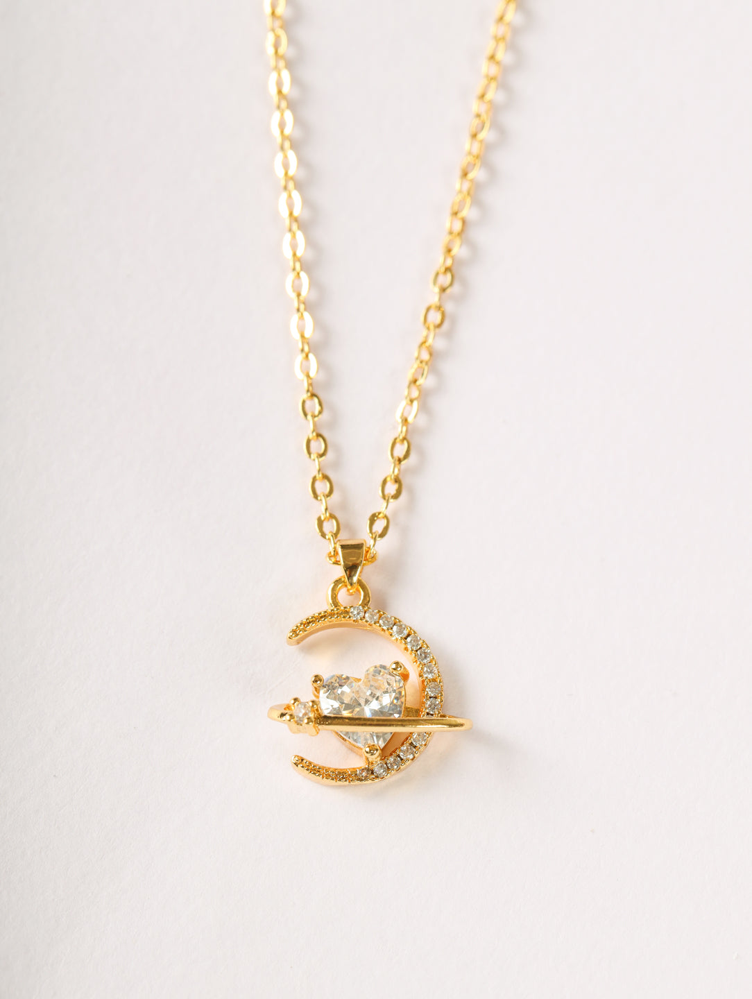 Crescent Love Necklace
