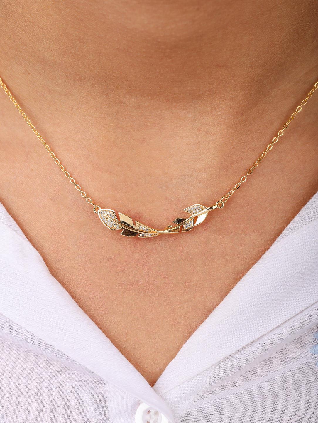 Leaf Vine Necklace