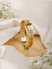 Leaf Pattern Bracelet