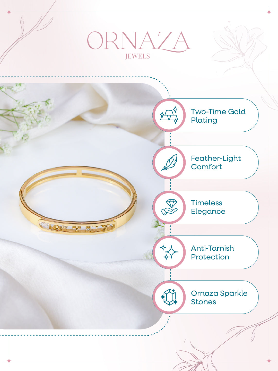 Stone Studded Bracelet