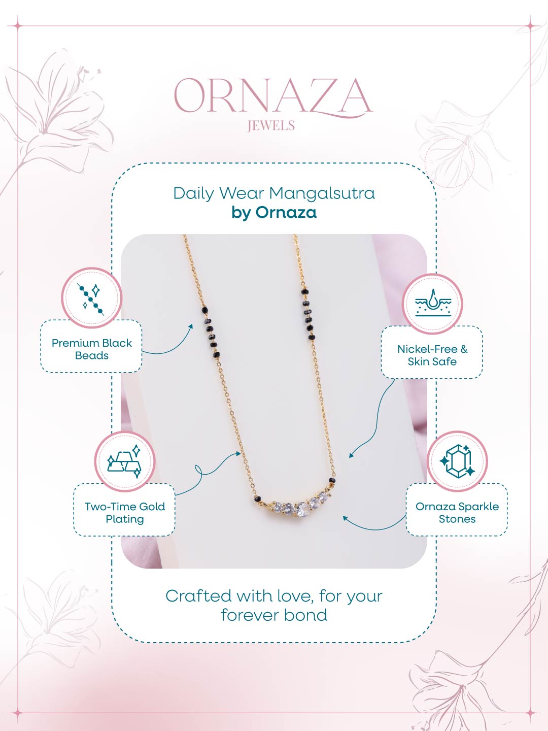 Five Stone Mangalsutra