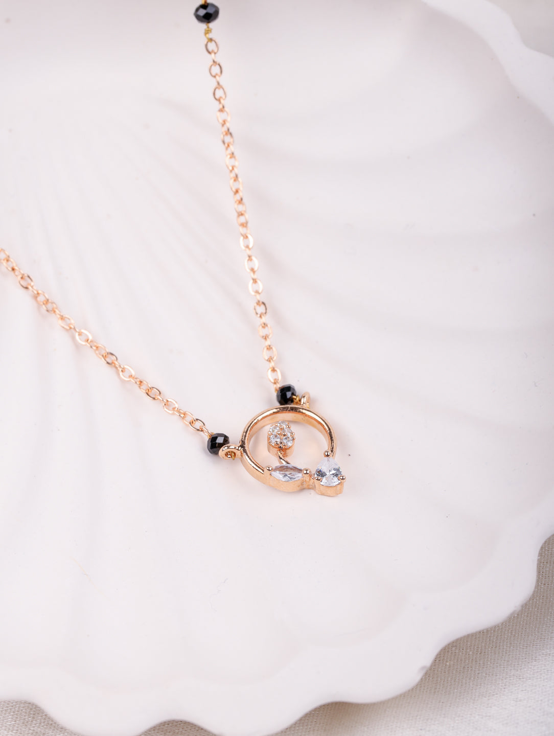 Circle Blossom Mangalsutra