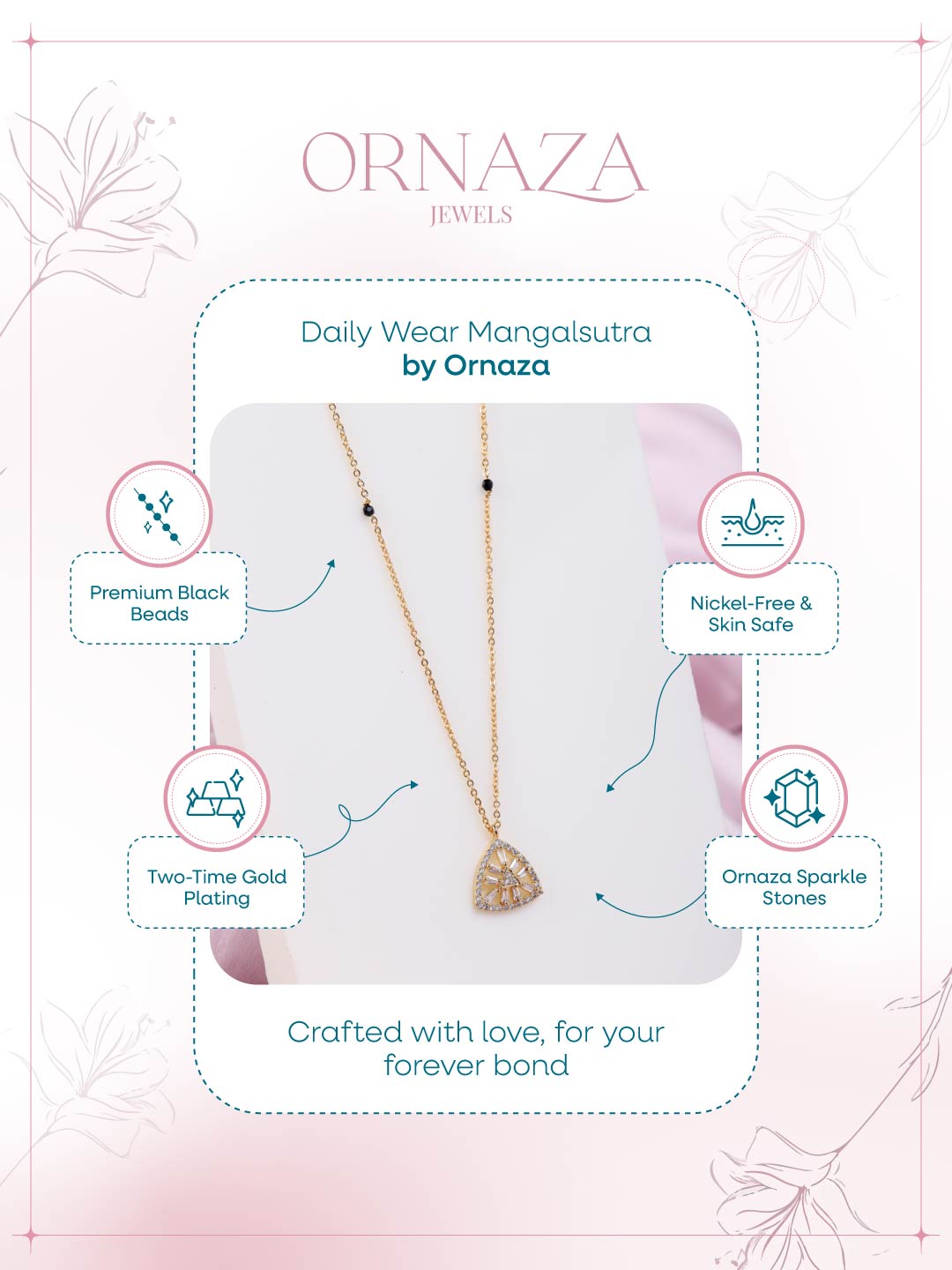 Radiant Triangle Mangalsutra