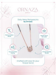 Floral Spark Mangalsutra