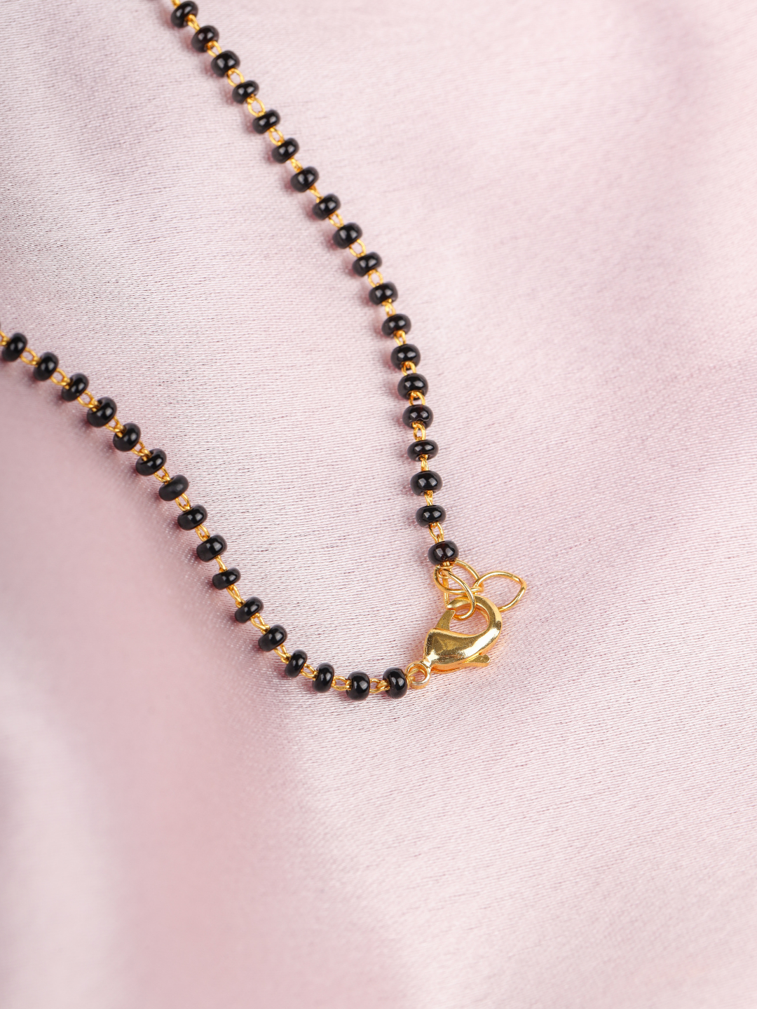 Crystal Leaf Mangalsutra