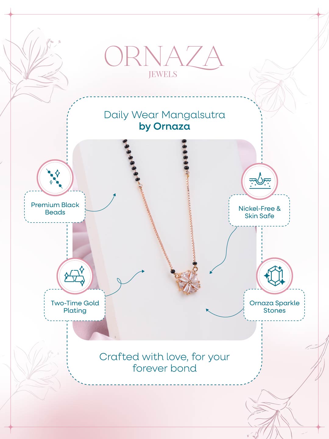 Starburst Glow Mangalsutra
