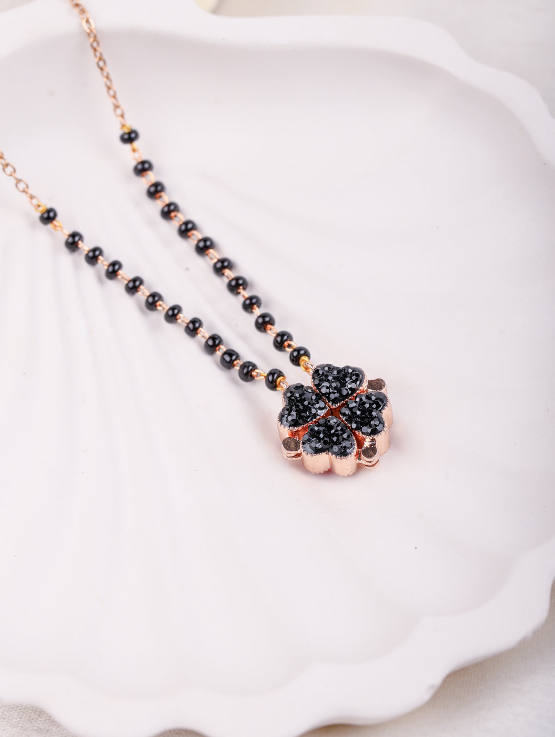 Black Hearts Mangalsutra