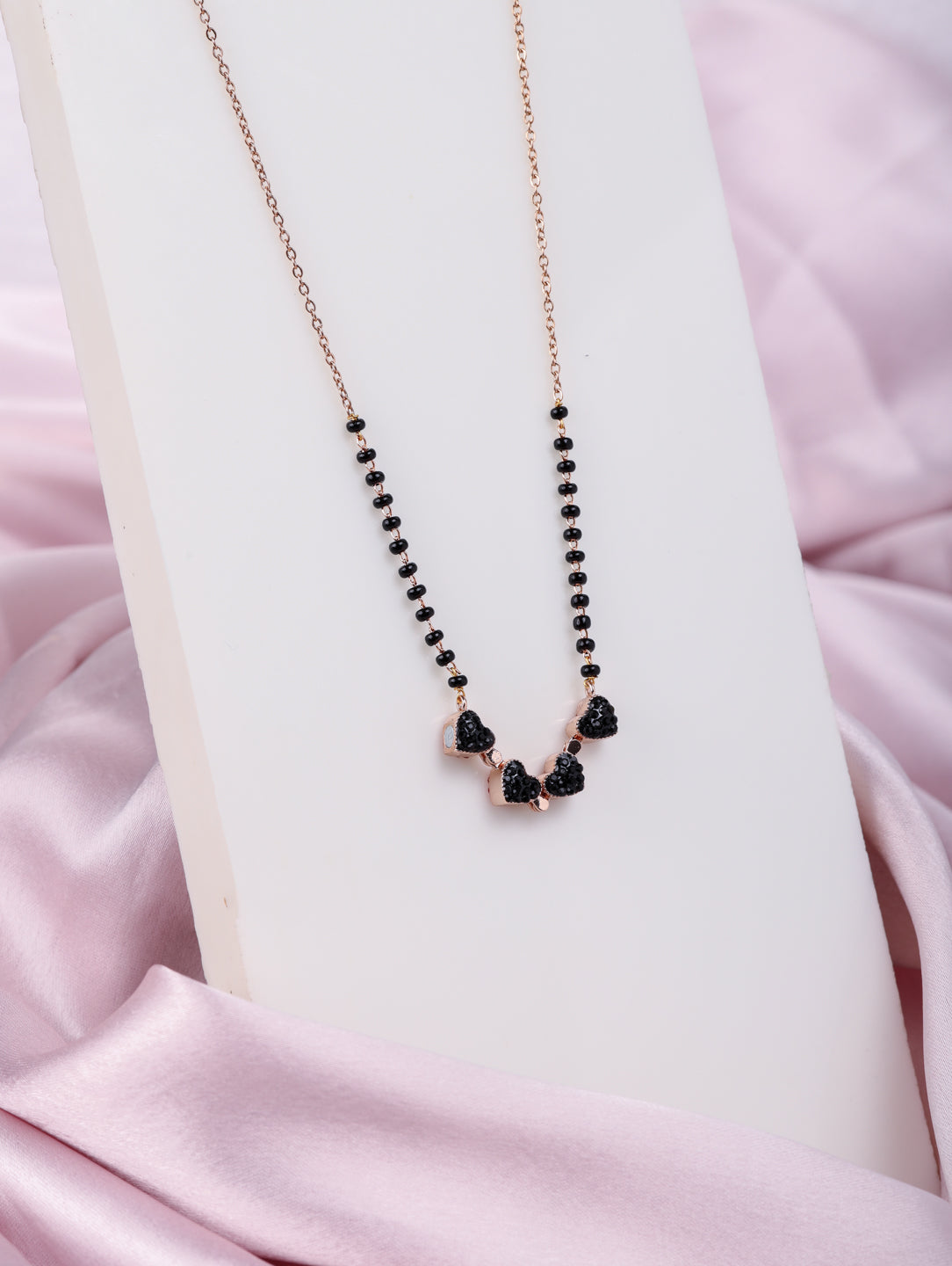 Black Hearts Mangalsutra