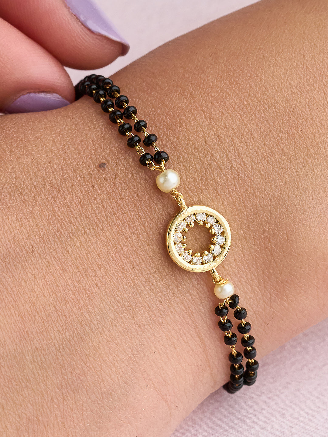 Aarisa Mangalsutra Bracelet