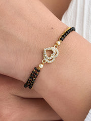 Hridaa Mangalsutra Bracelet