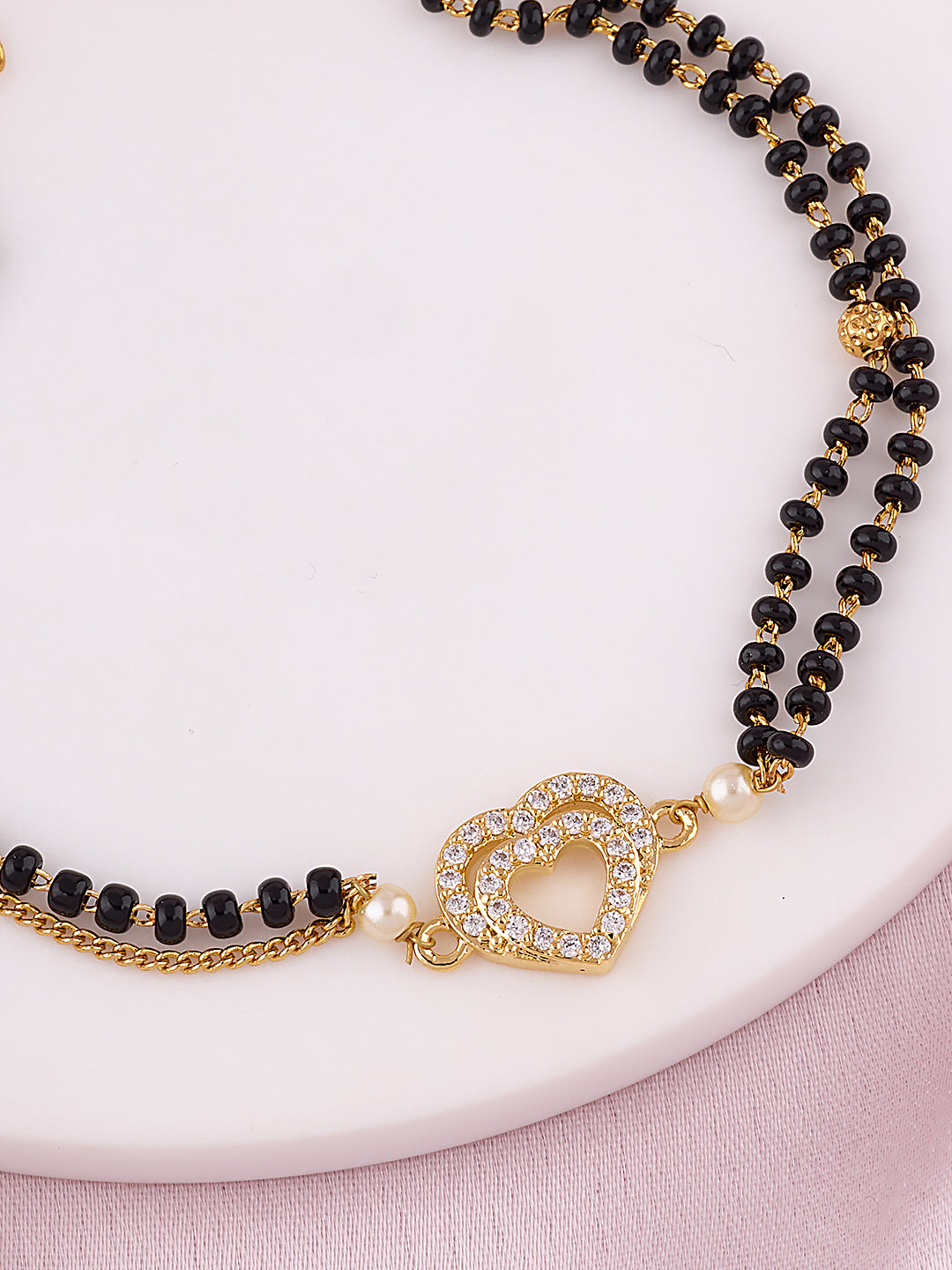 Hridaa Mangalsutra Bracelet