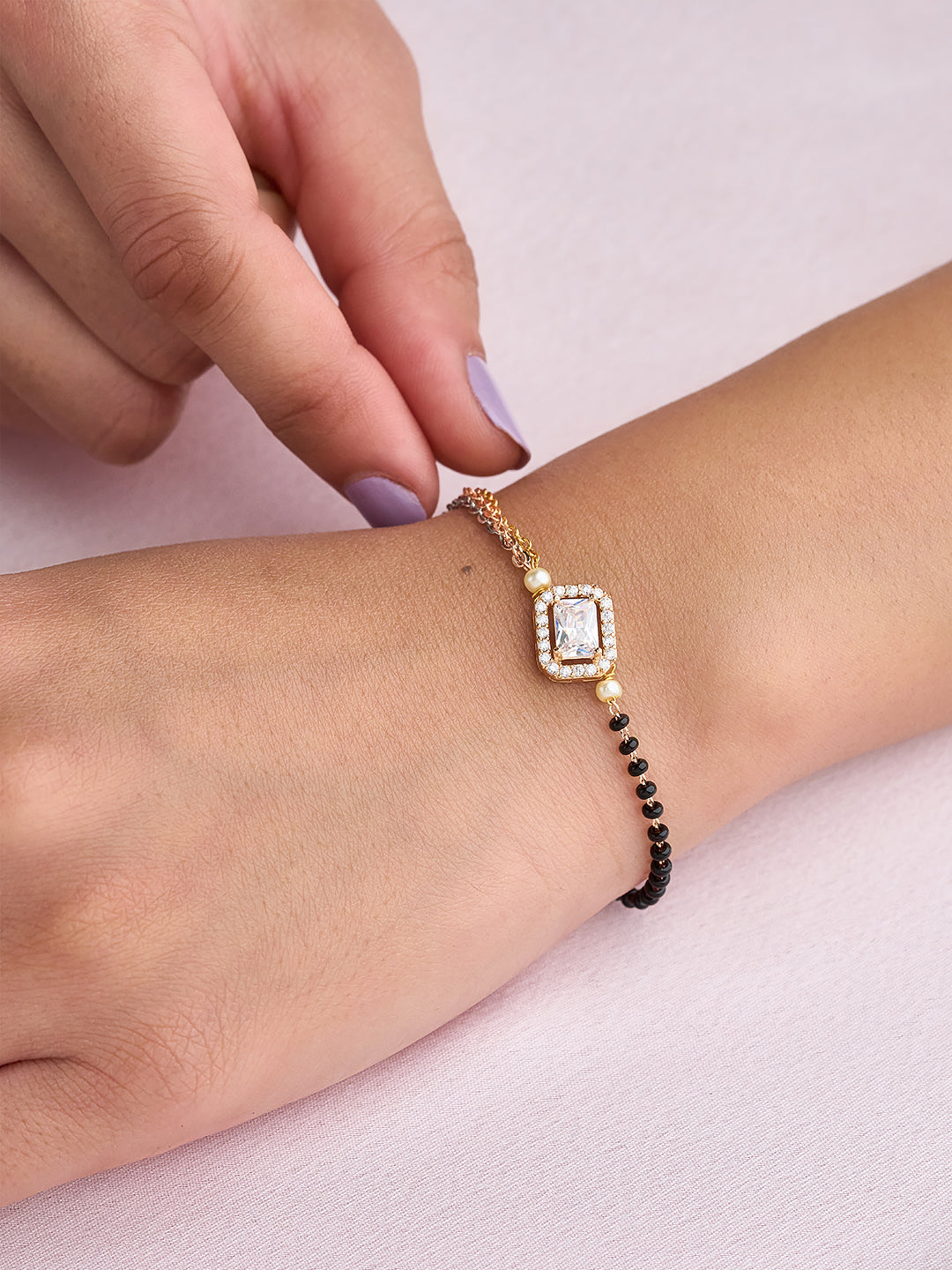 Aarika Mangalsutra Bracelet