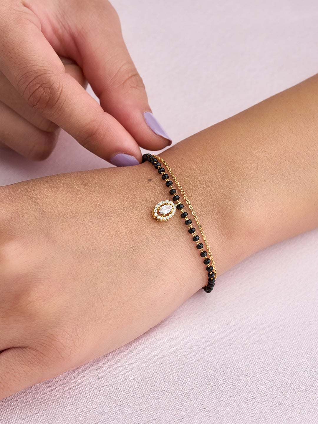 Saisha Mangalsutra Bracelet