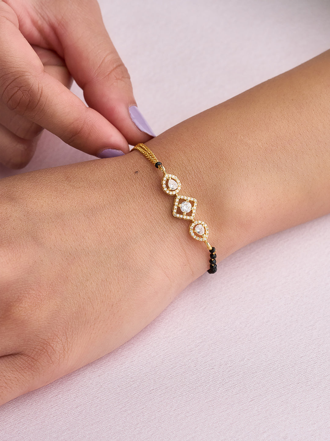 Rivya Mangalsutra Bracelet