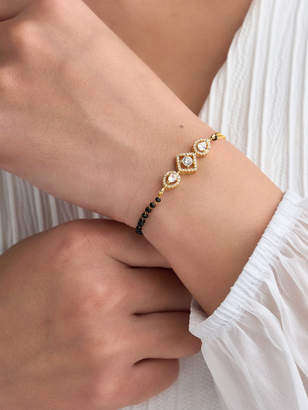 Rivya Mangalsutra Bracelet