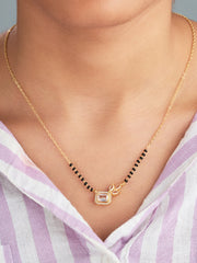 Regal Bow Charm Mangalsutra