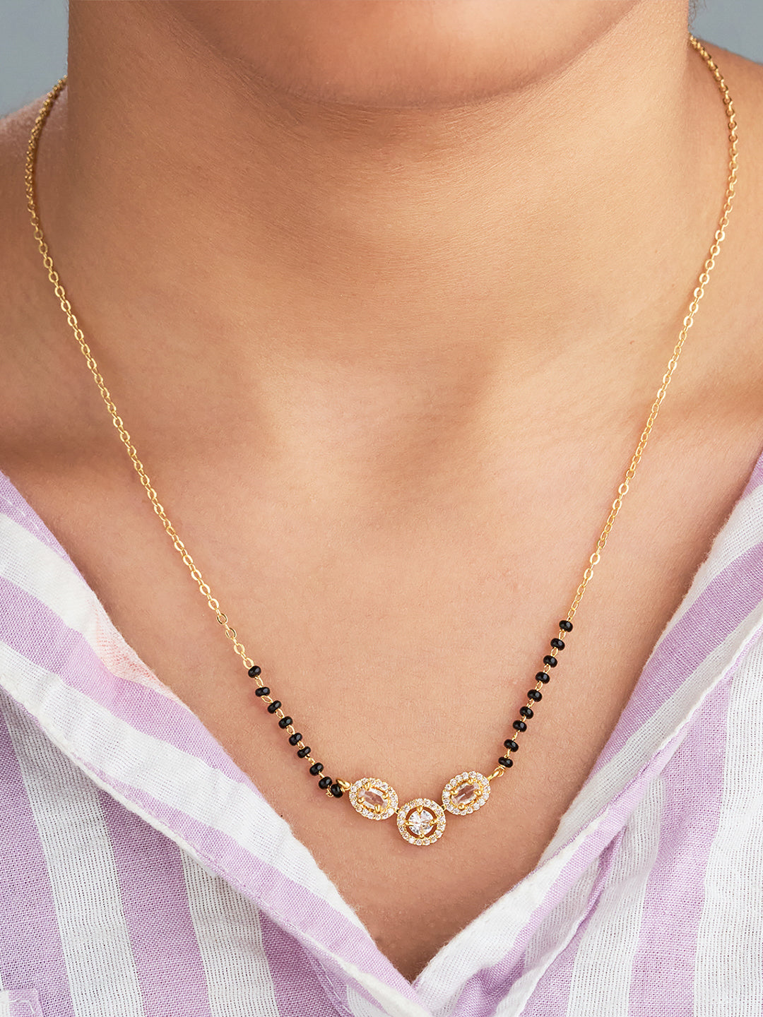 Trio Halo Elegance Mangalsutra