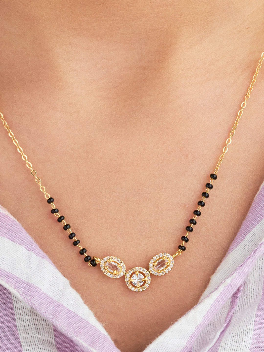 Trio Halo Elegance Mangalsutra