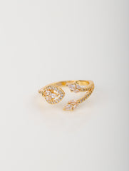 Dazzling Duo Ring