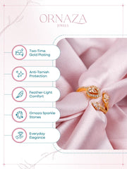 Dazzling Duo Ring