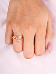 Dazzling Duo Ring