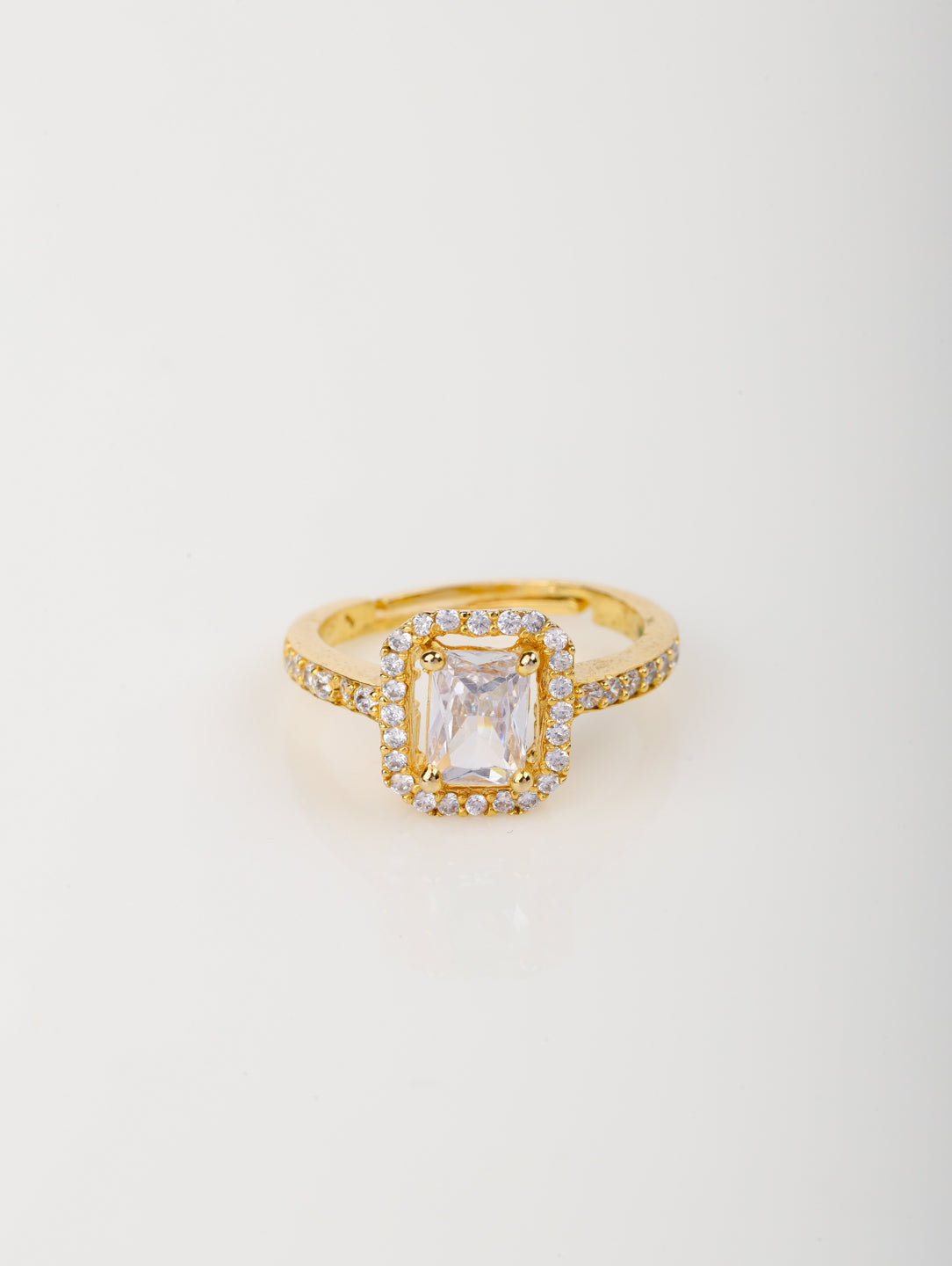 Radiant Halo Ring