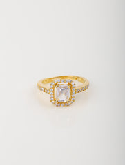 Radiant Halo Ring