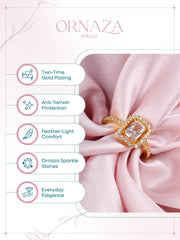 Radiant Halo Ring