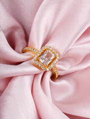 Radiant Halo Ring